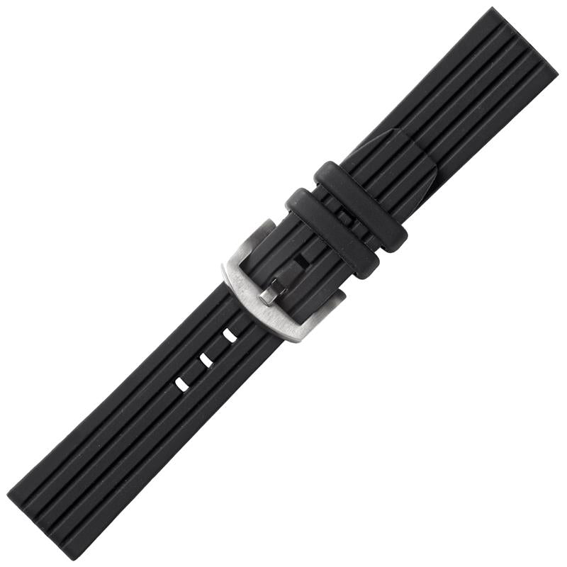 Morellato Rubber Collection Horlogeband Rubber Zwart Brenta