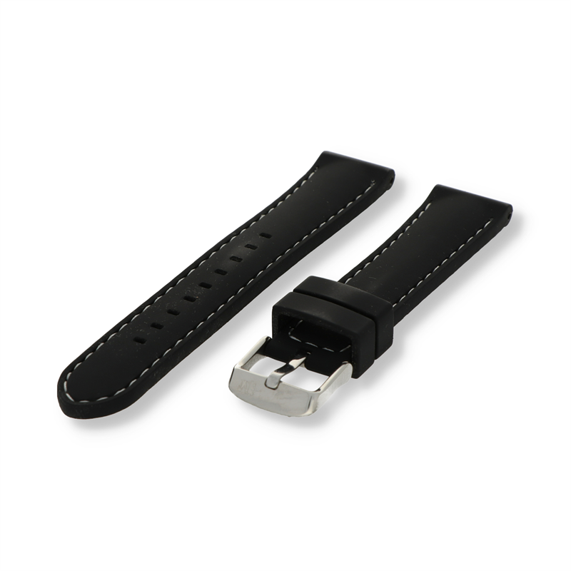 Morellato Rubber Collection Horlogeband Rubber Zwart Carezz