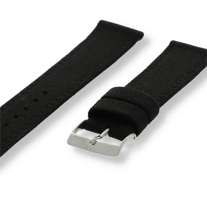 Morellato Sport Collection Horlogeband Textiel Zwart Cordur