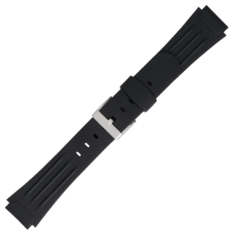 Morellato Rubber Collection Horlogeband Rubber Zwart Meltem