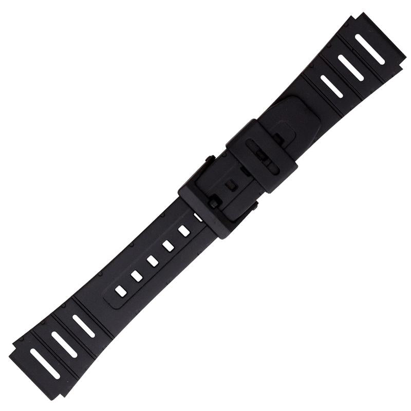 Morellato Rubber Collection Horlogeband Rubber Zwart Spiro