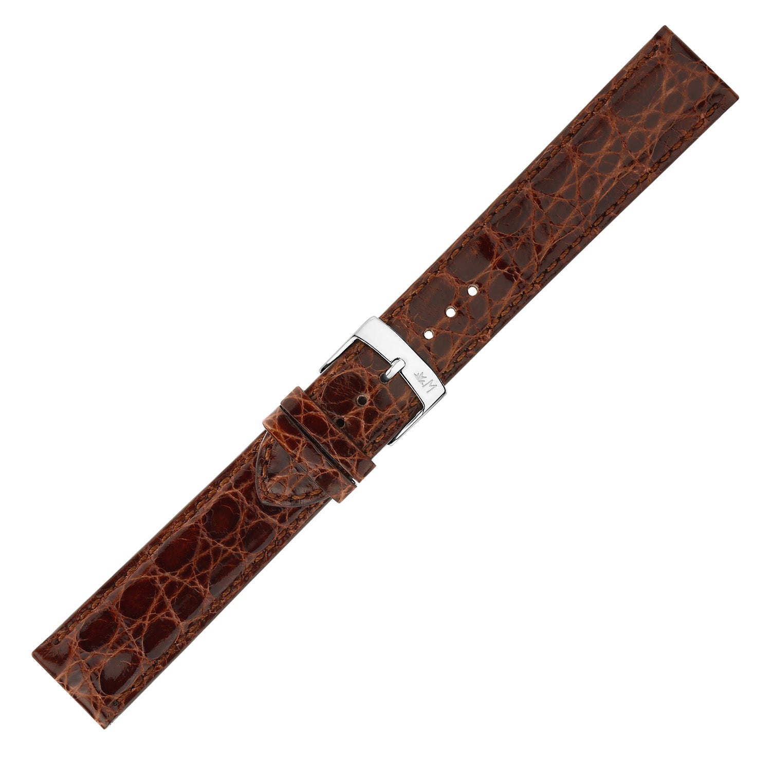 Morellato Shubert Horlogeband Leer Bruin