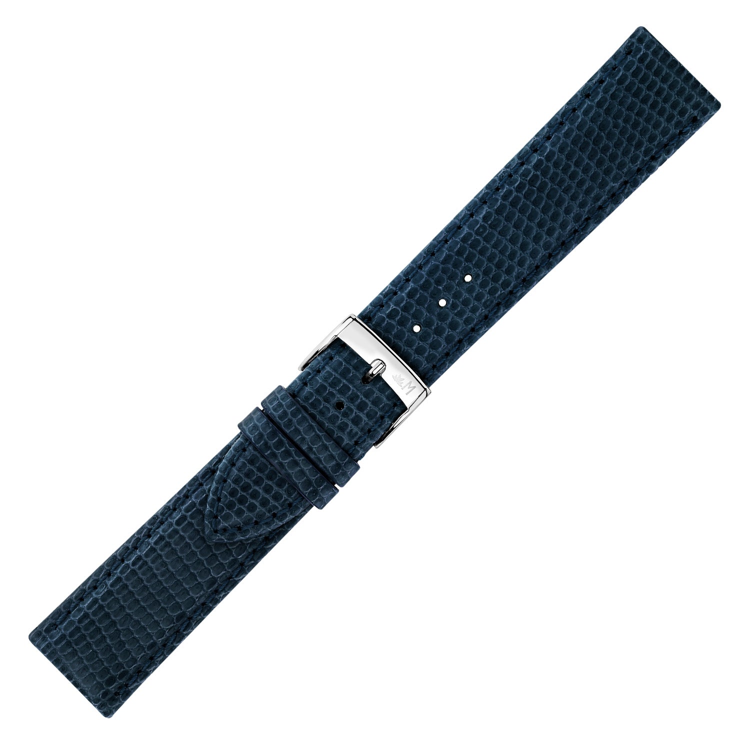 Morellato Livorno Horlogeband Leer Blauw LIVORT