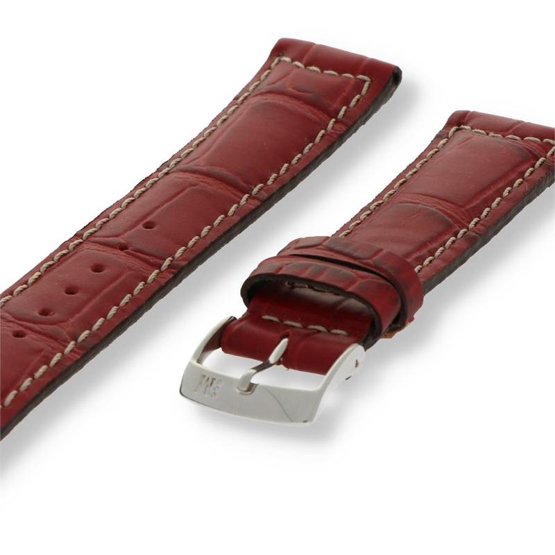 Morellato Manufatti Horlogeband Leer Rood Guttus