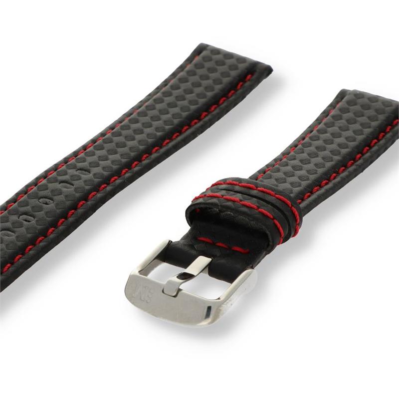 Morellato Sport Collection Horlogeband Leer Zwart BIKING KING