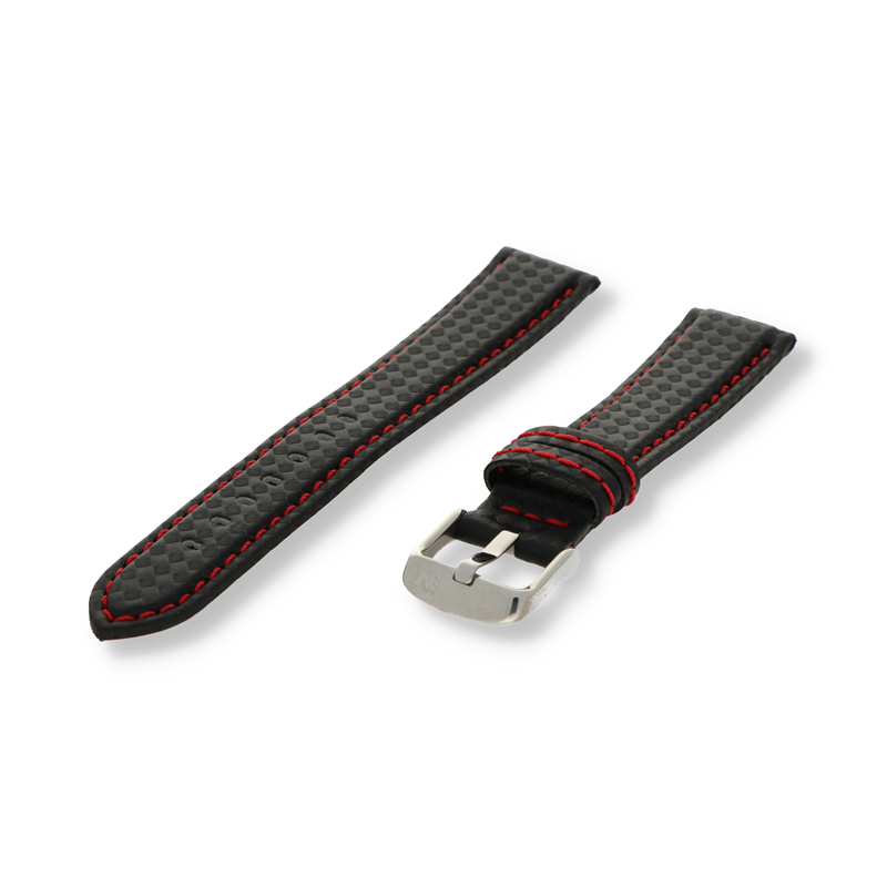Morellato Sport Collection Horlogeband Leer Zwart BIKING KING