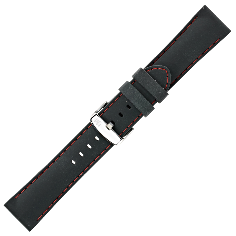 Morellato Rubber Collection Horlogeband Rubber Zwart CAREZZ