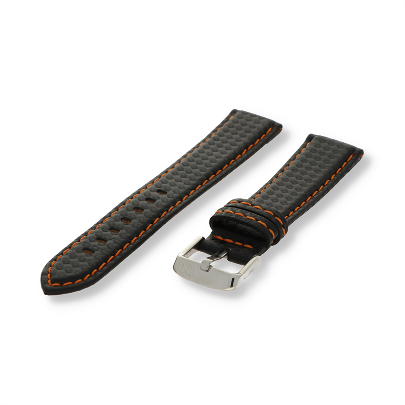 Morellato Sport Collection Horlogeband Leer Zwart BIKING KING KING