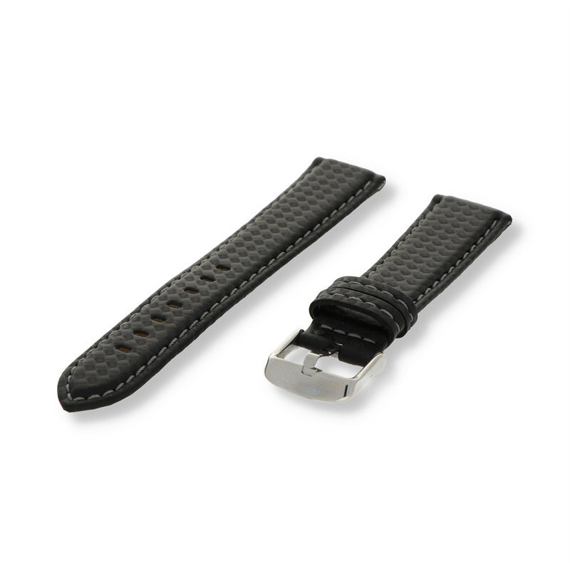 Morellato Sport Collection Horlogeband Leer Zwart BIKING KING KING KING