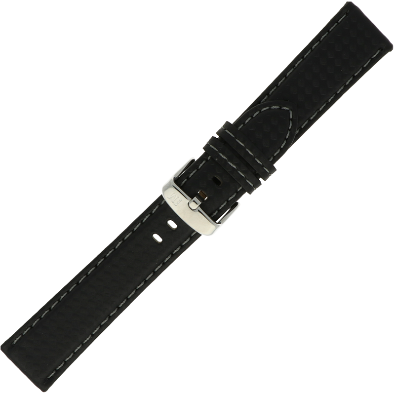 Morellato Sport Collection Horlogeband Leer Zwart BIKING KING KING KING