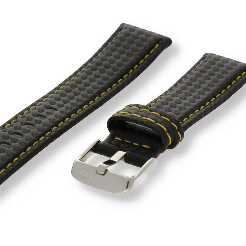 Morellato Sport Collection Horlogeband Leer Zwart BIKING KING KING KING KING