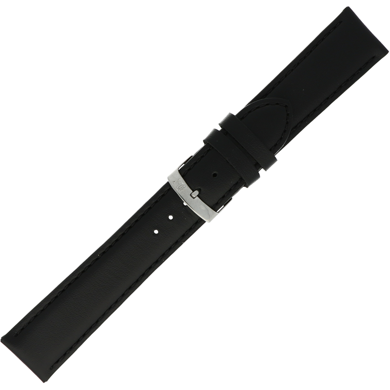 Morellato XL Horlogeband Leer Zwart Grafic