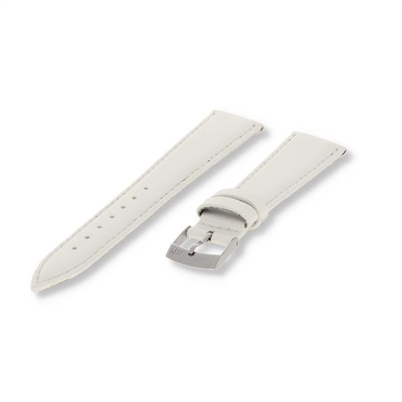 Morellato Basic Collection Horlogeband Leer Wit Gelso