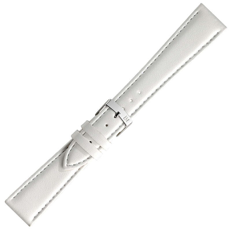 Morellato Basic Collection Horlogeband Leer Wit Gelso