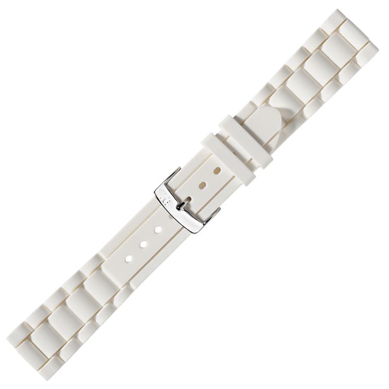 Morellato Rubber Collection Horlogeband Rubber Wit
