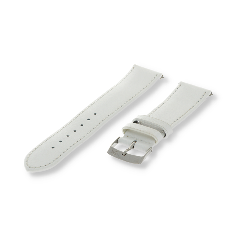 Morellato Basic Collection Horlogeband Leer Wit INT.EC