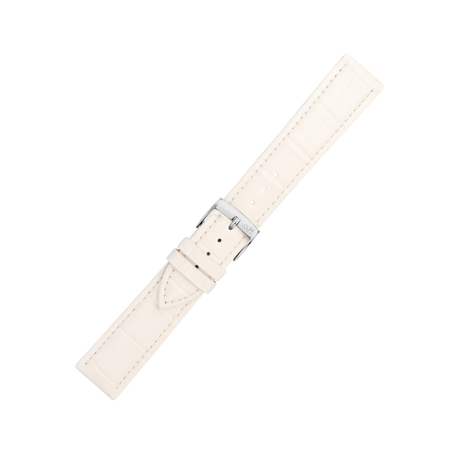 Morellato Horlogeband Leer Wit Tiglio