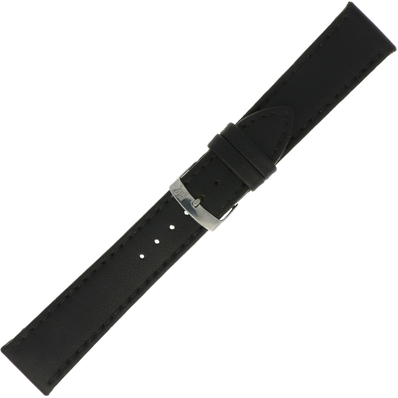 Morellato Basic Collection Horlogeband Leer Zwart Abete