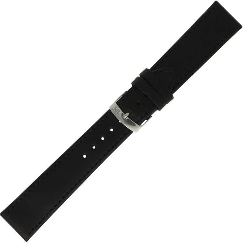 Morellato Basic Collection Horlogeband Leer Zwart Agila