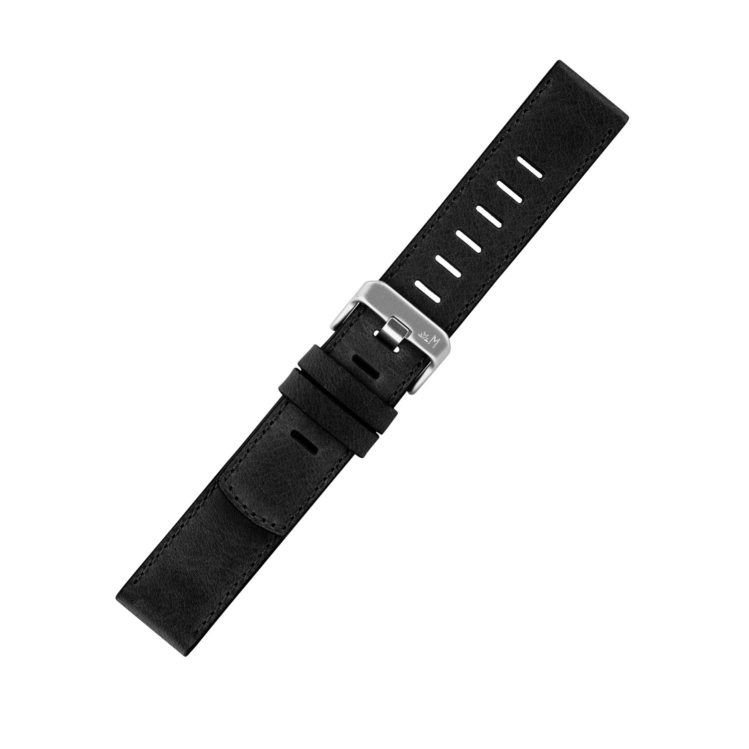 Morellato Bit Horlogeband Leer Zwart Bit