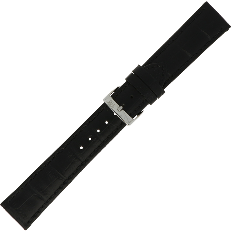 Morellato Basic Collection Horlogeband Leer Zwart TRA.EC