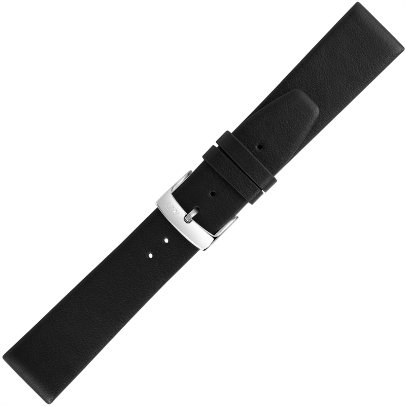 Morellato Horlogeband Leer Zwart Fuji