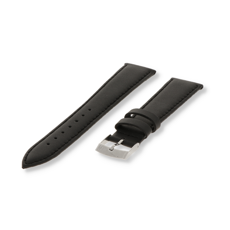 Morellato Basic Collection Horlogeband Leer Zwart Gelso