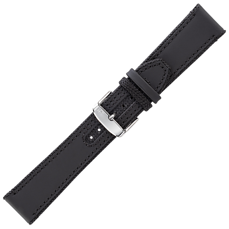 Morellato Sport Collection Horlogeband Rubber Zwart Hydrospeed