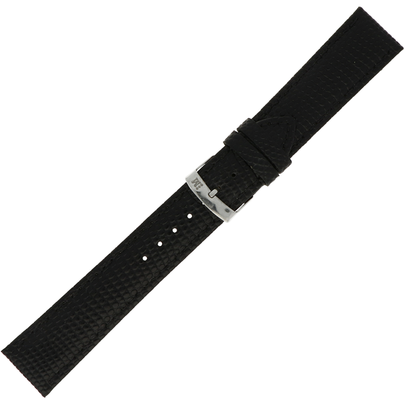 Morellato Basic Collection Horlogeband Leer Zwart Ibiza
