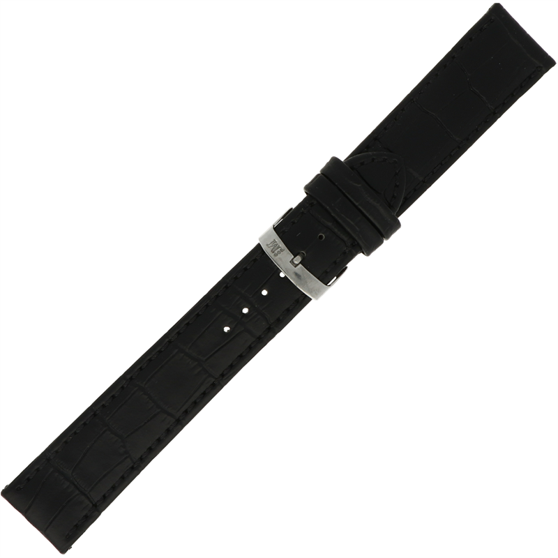 Morellato Basic Collection Horlogeband Leer Zwart Juke