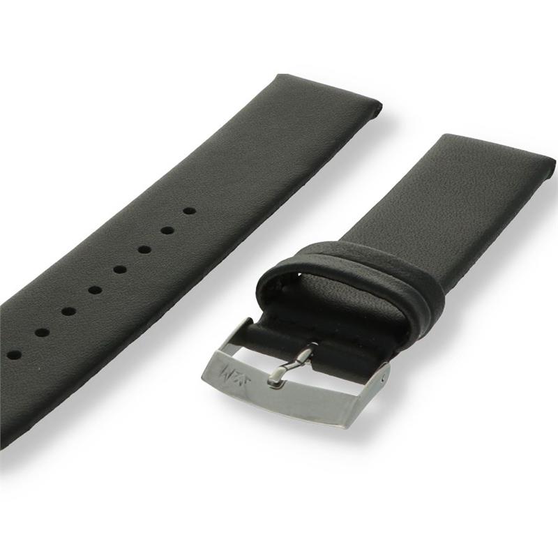 Morellato Basic Collection Horlogeband Leer Zwart Large