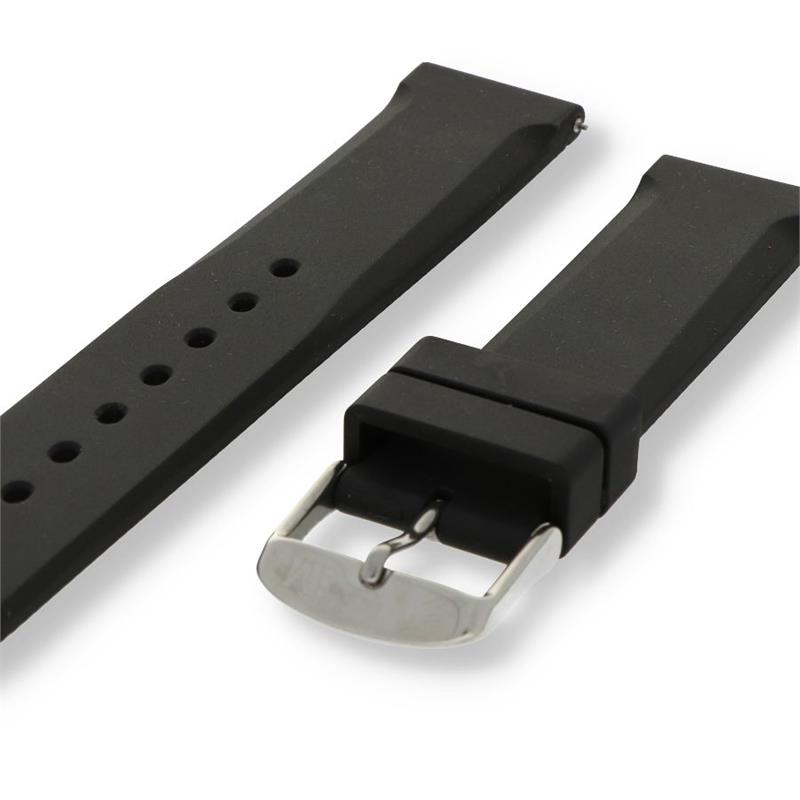 Morellato Basic Collection Horlogeband Rubber Zwart