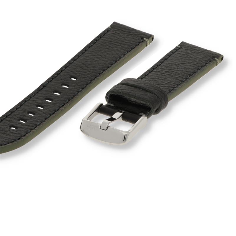 Morellato Sport Collection Horlogeband Leer Zwart Paraglidin
