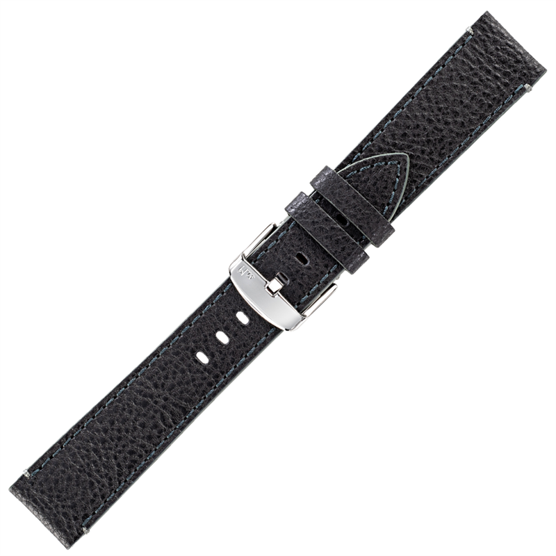 Morellato Sport Collection Horlogeband Leer Zwart Paraglidin