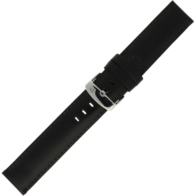 Morellato Basic Collection Horlogeband Leer Zwart Street