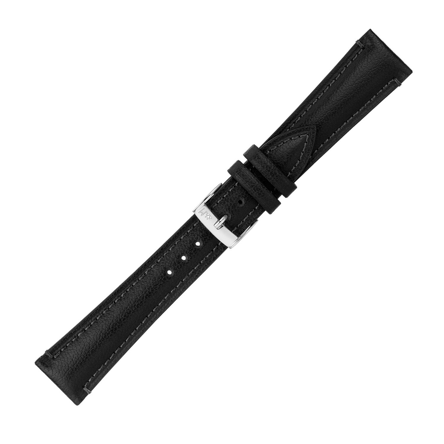 Morellato Horlogeband Leer Zwart Tradition