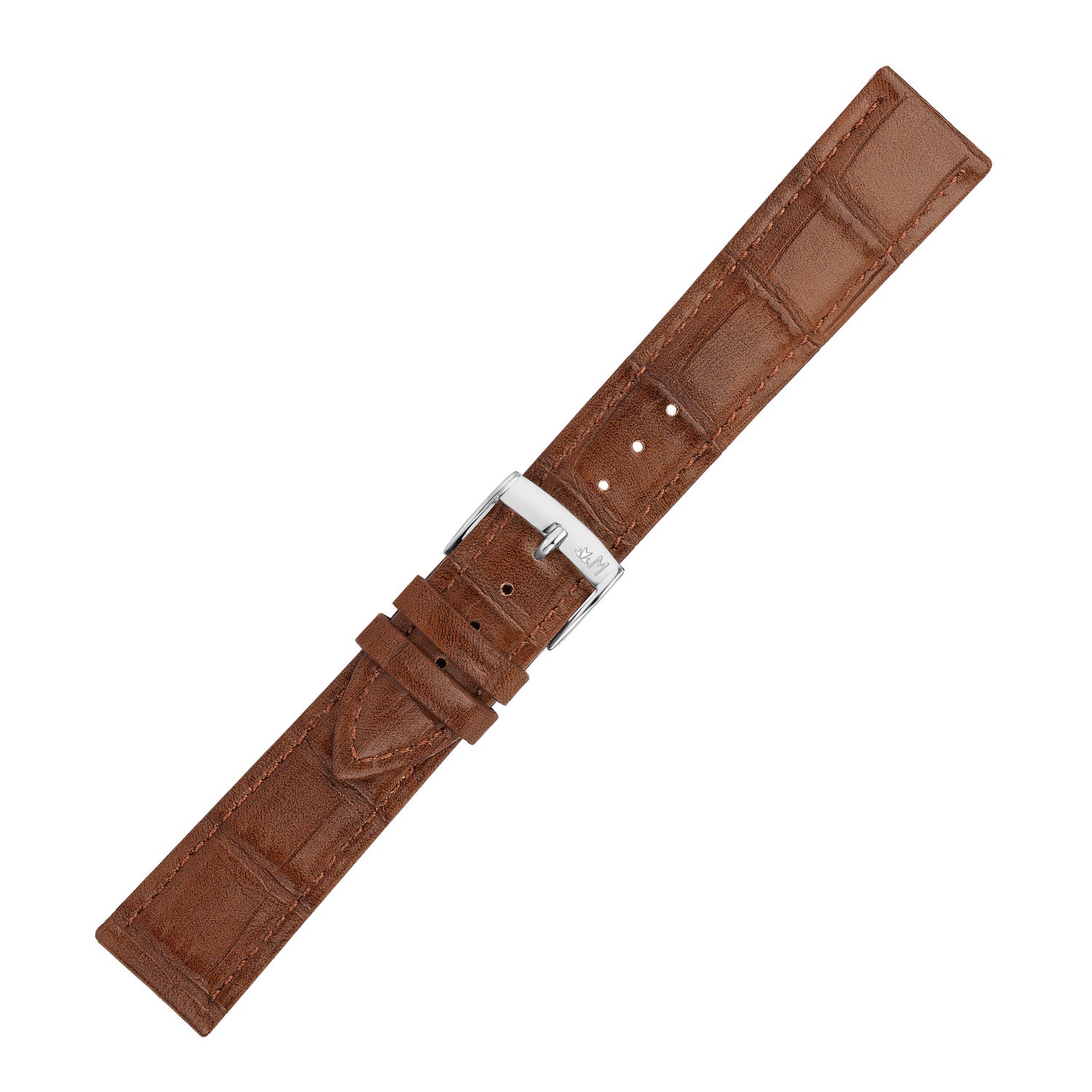 Morellato Horlogeband Leer Bruin Tiglio