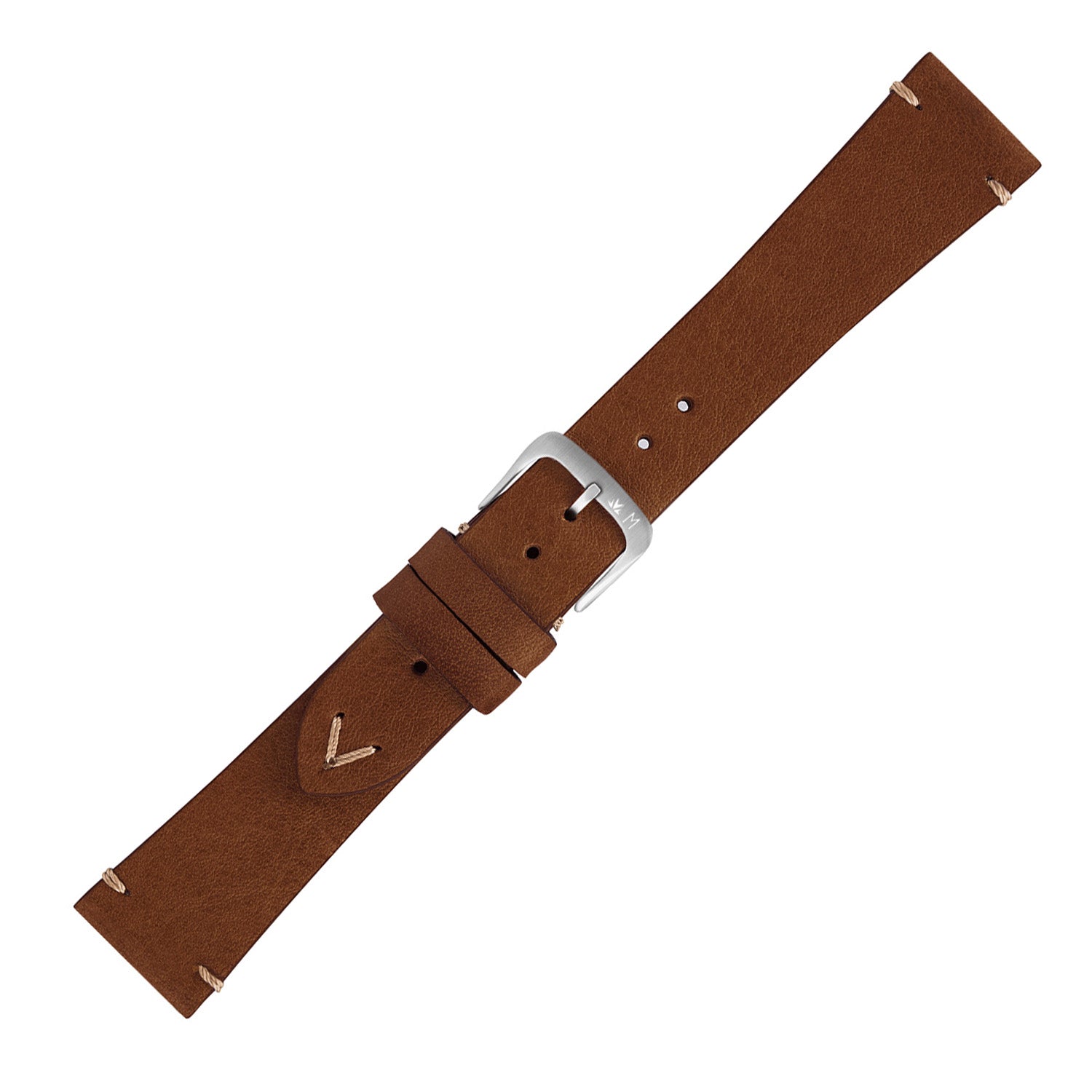Morellato Horlogeband Leer Bruin OLLOCK LOCK