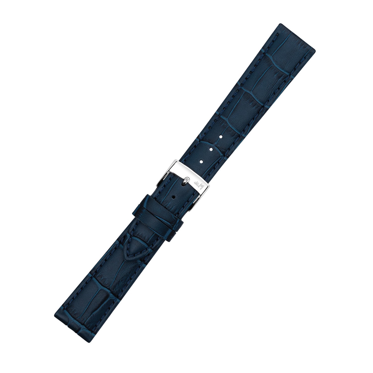 Morellato Bolle Horlogeband Leer Blauw Bolle