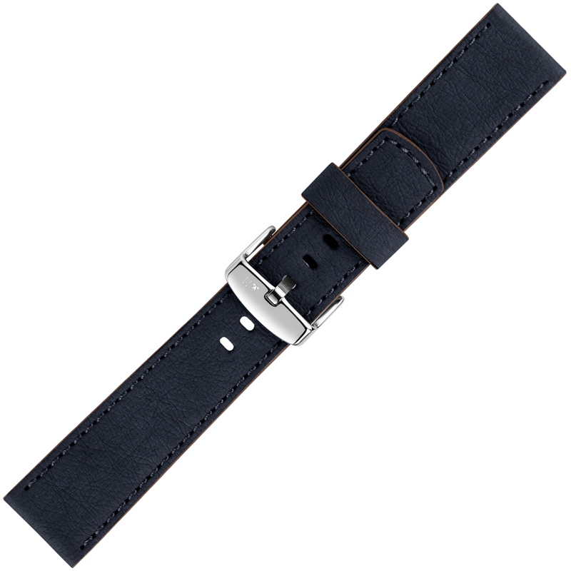 Morellato Horlogeband Leer Blauw Origami