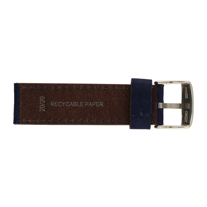 Morellato Horlogeband Leer Blauw Origami
