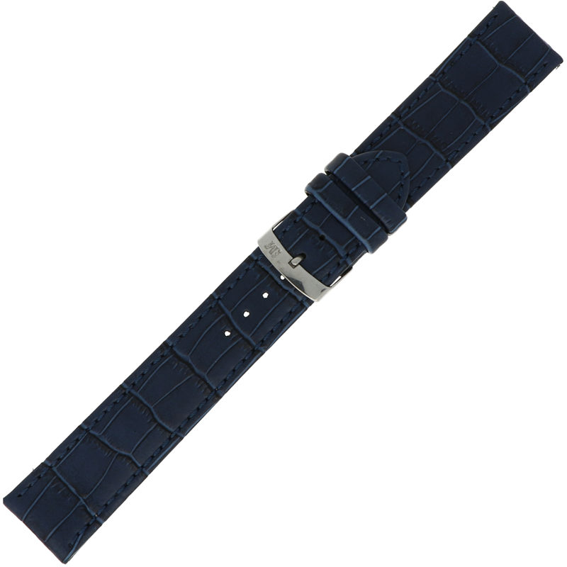 Morellato Basic Collection Horlogeband Leer Blauw Juke