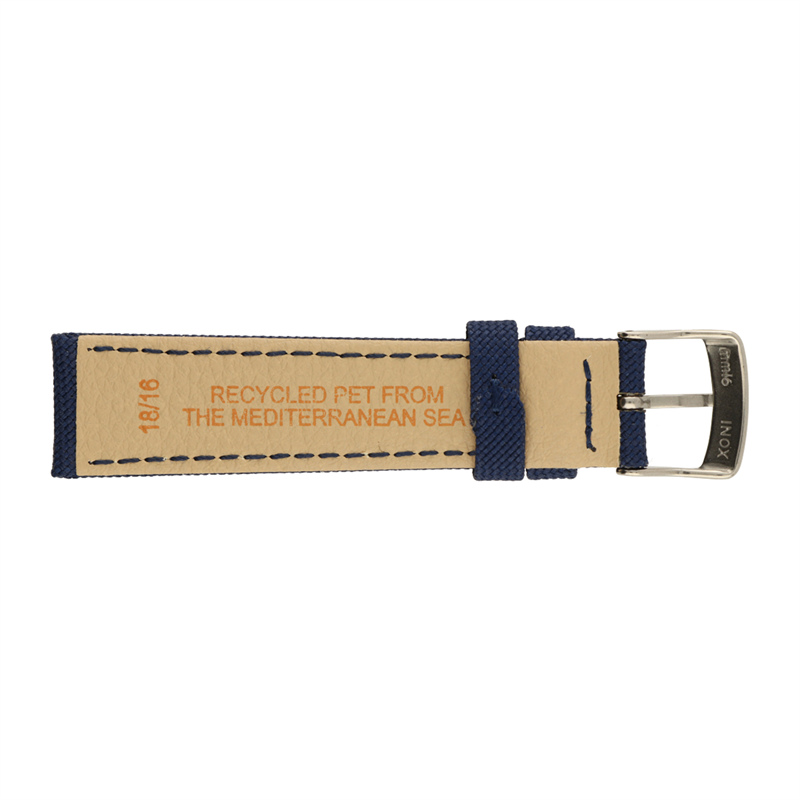 Morellato Horlogeband Leer Blauw Ocean