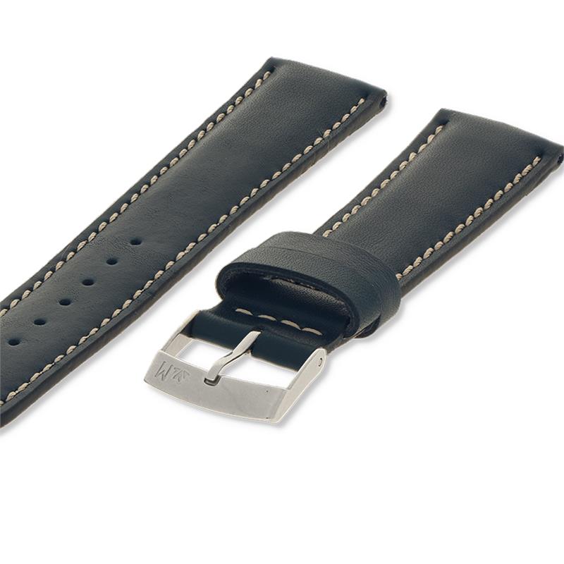 Morellato Basic Collection Horlogeband Leer Zwart Rodius