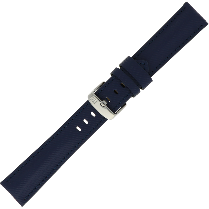 Morellato Sport Collection Horlogeband Leer Blauw Riding