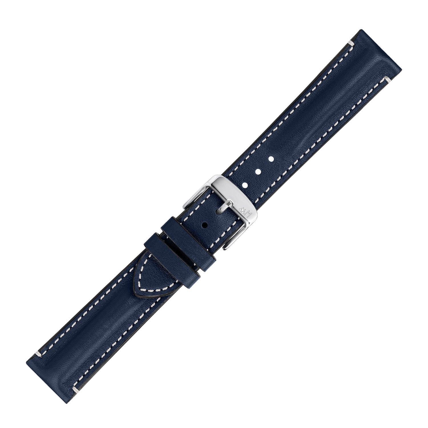 Morellato Sport Collection Horlogeband Leer Blauw Sailing