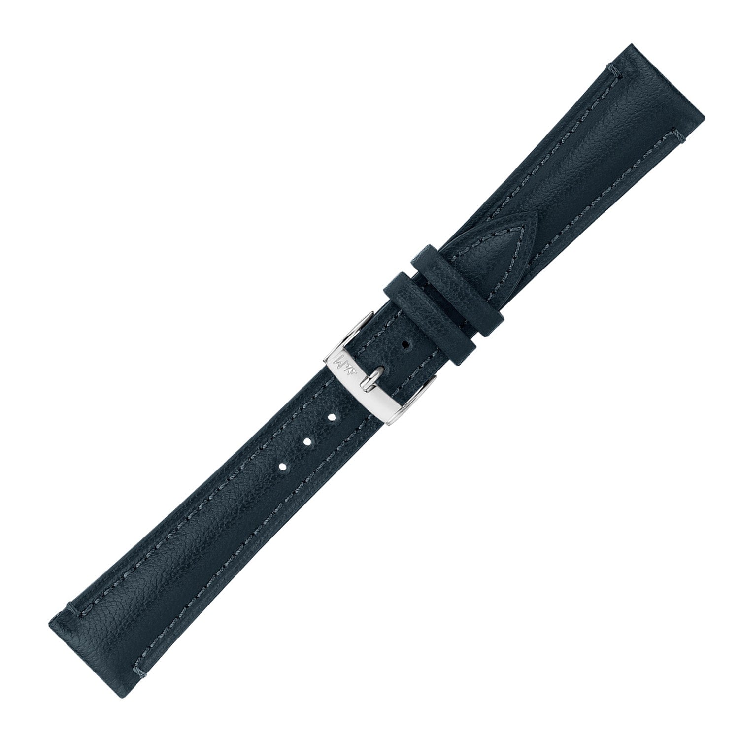 Morellato Horlogeband Leer Blauw Tradition