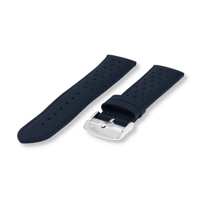 Morellato Horlogeband Leer Blauw Aikido