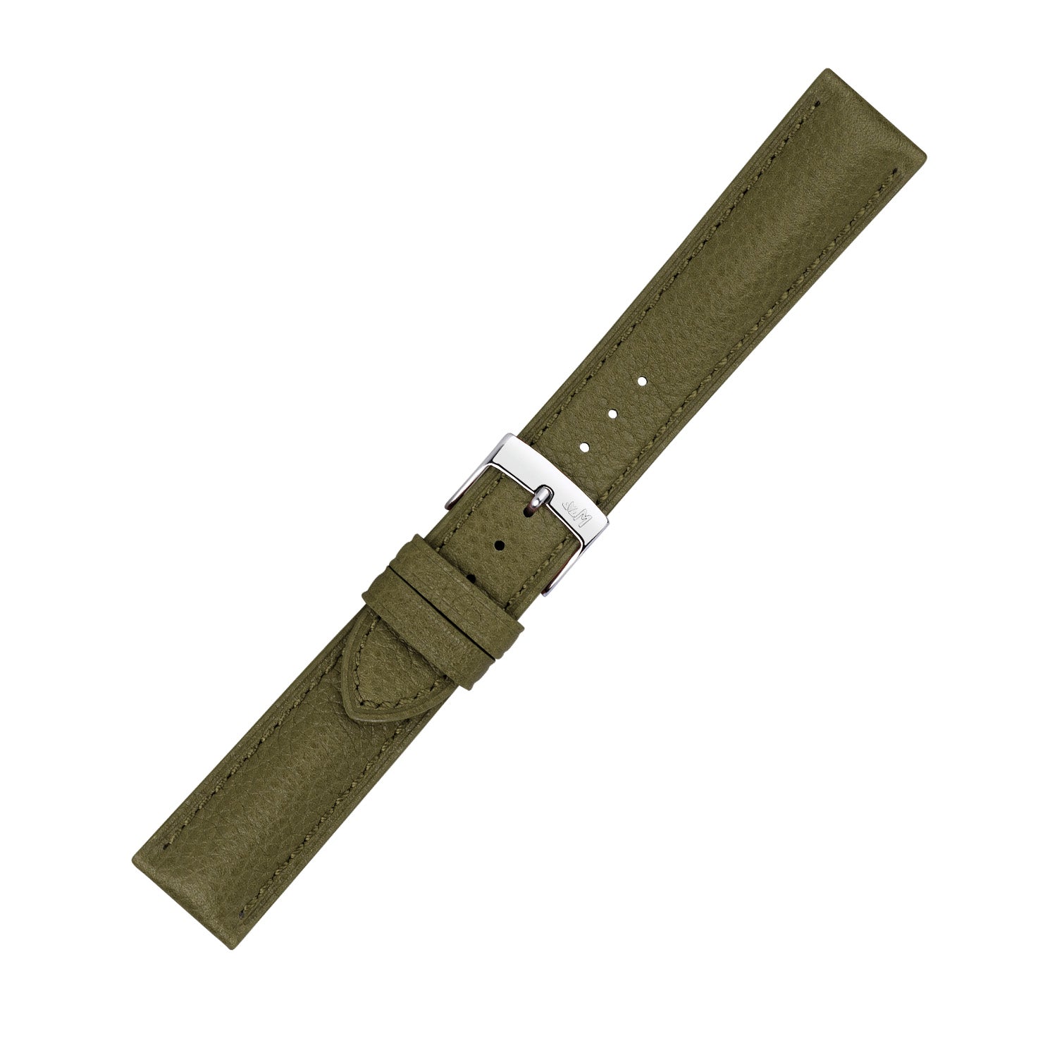 Morellato Hornet Horlogeband Leer Groen