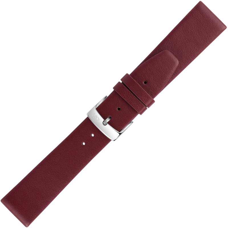 Morellato Horlogeband Leer Rood Fuji